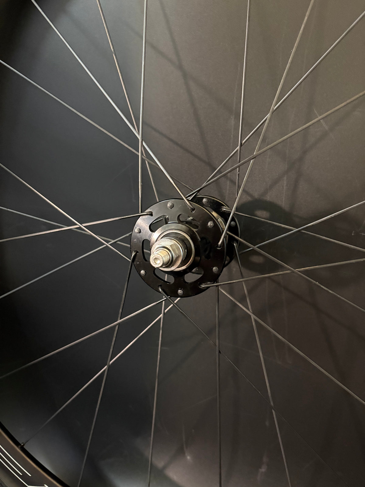 HED Ardennes Track Wheelset Black 24h