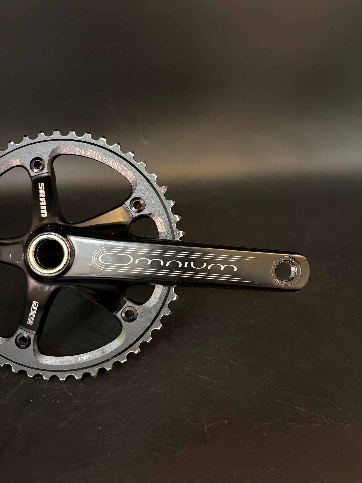 Sram Omnium Crankset Black 170mm 48t #2