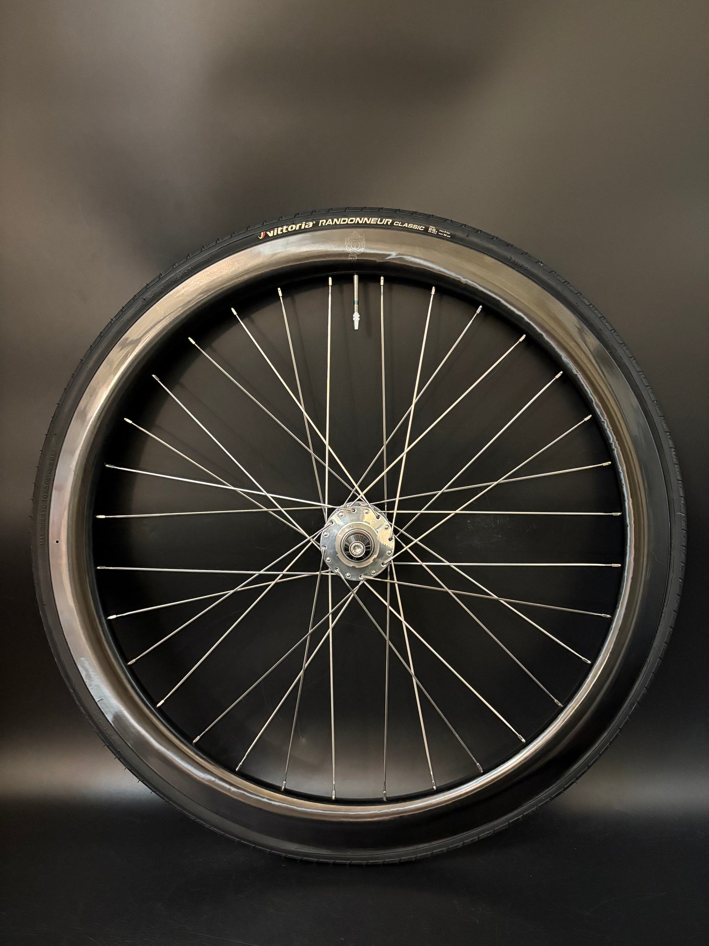 Track Lab Light Bicycle Custom Built Phil Wood Carbon Wheelset 32h