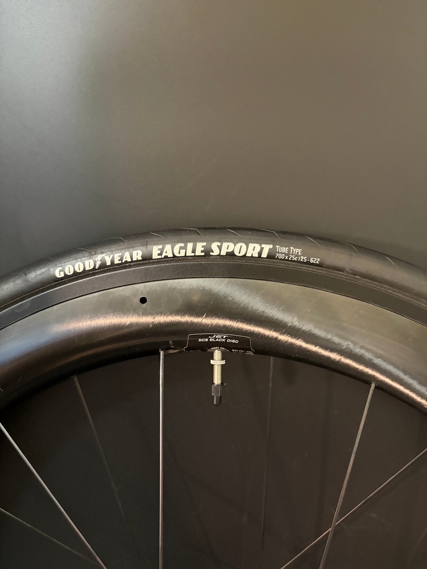 HED Jet RC6 Black Disc Wheelset Carbon 24h