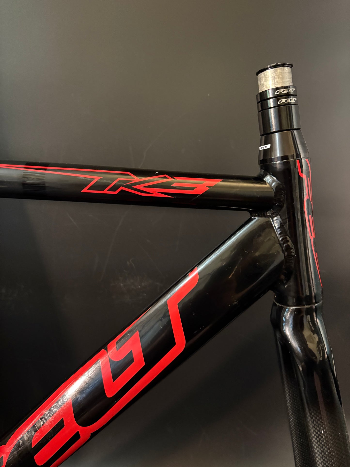 Felt TK3 Frameset Black/Red 56cm