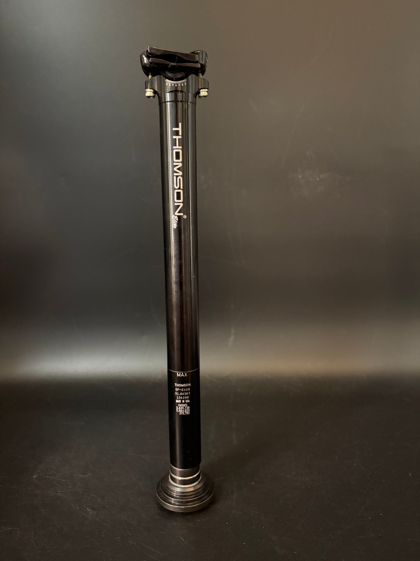 Thomson Elite Seatpost Black 31.6 367mm