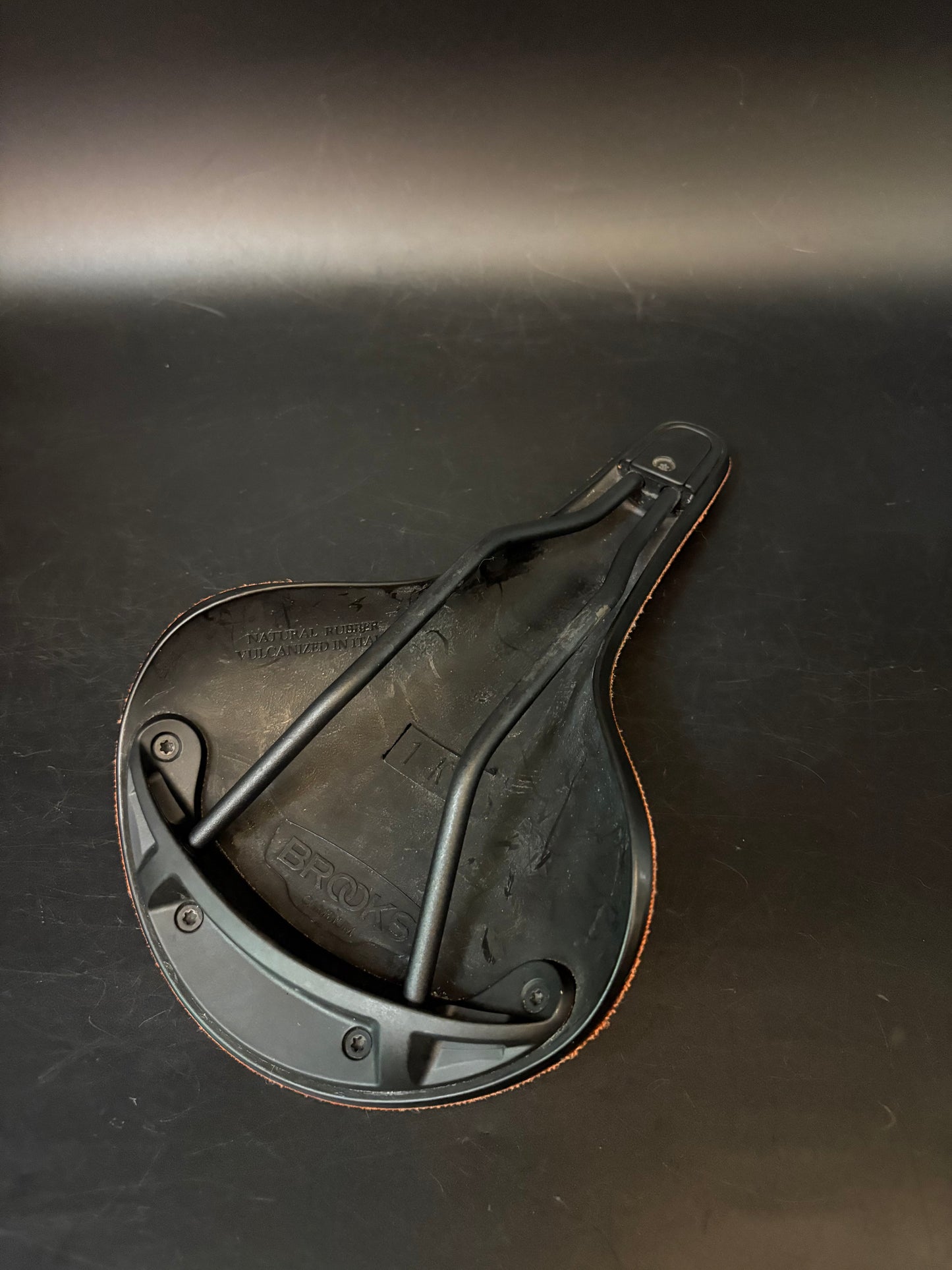 Brooks C17 Saddle Orange