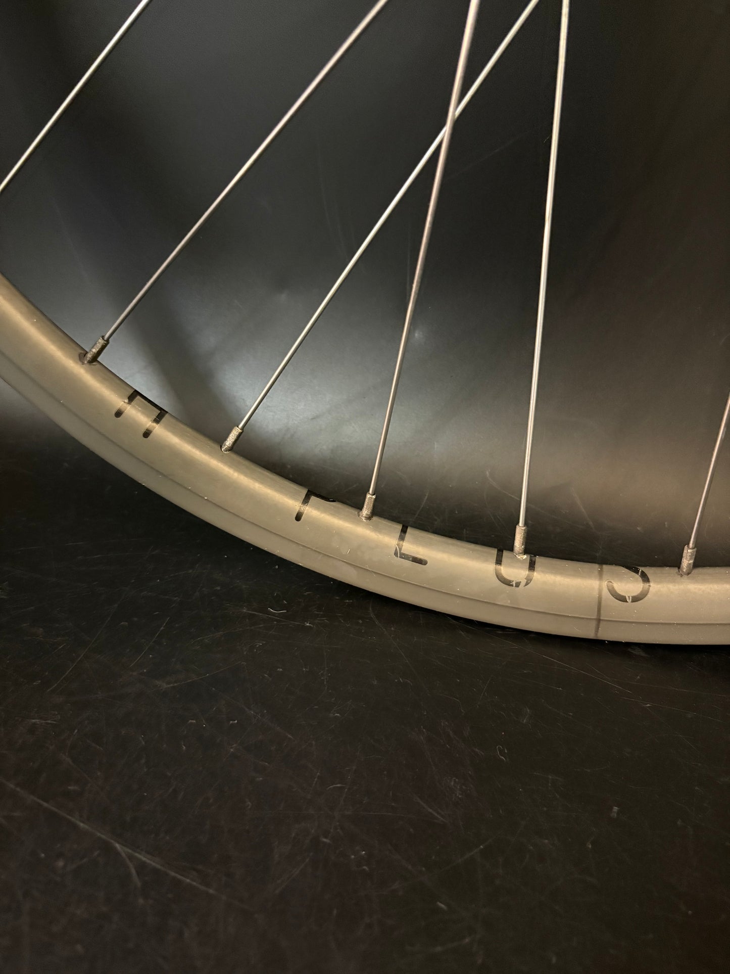 H Plus Son Archetype / Phil Wood Rear Wheel 32h