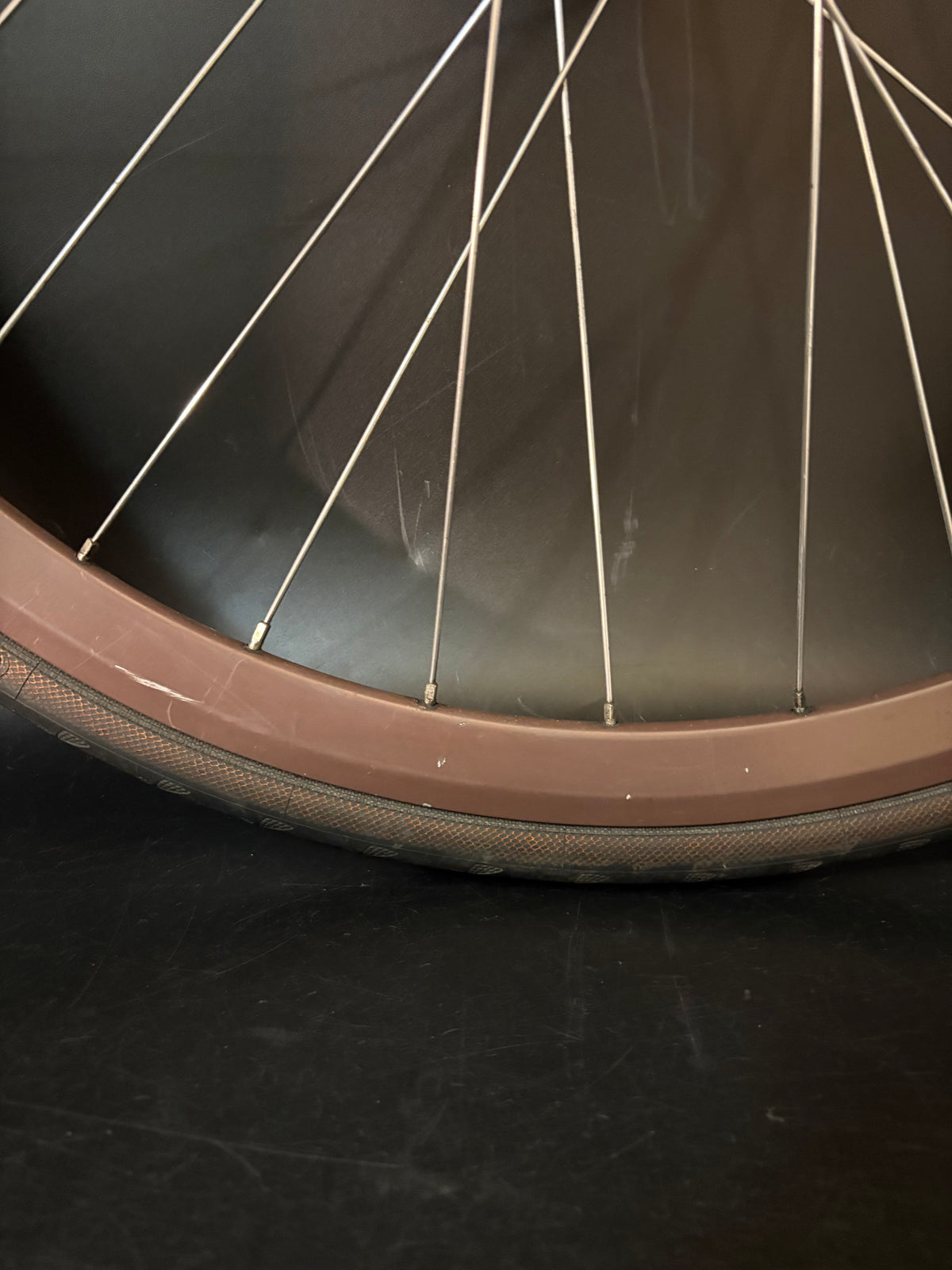 Velocity Deep V Brown / Formula Rear Wheel 32h