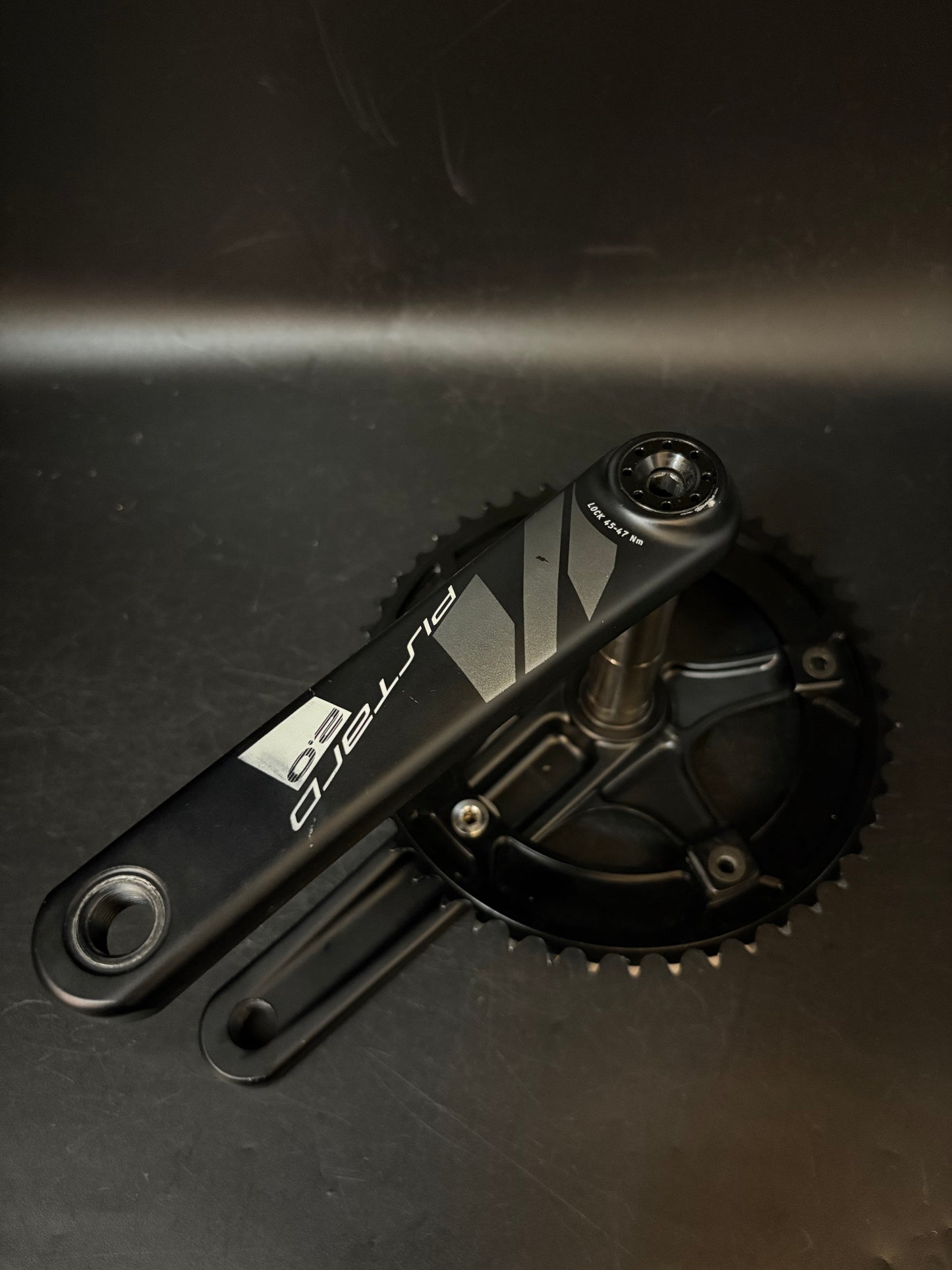 Miche Pistard 2.0 Crankset Black 165mm 48t
