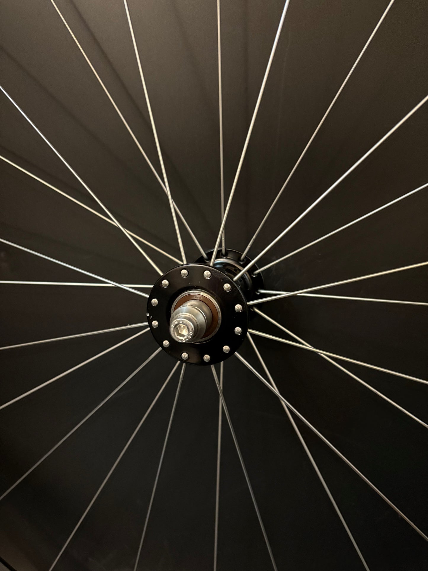 H Plus Son Archetype Black / Phil Wood LF Wheelset Black 24/32h