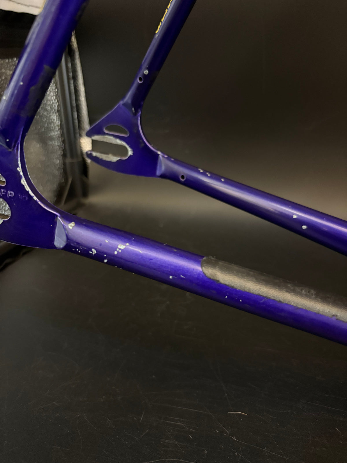 KHS Aero Track Frameset Blue/Purple Fade 55cm