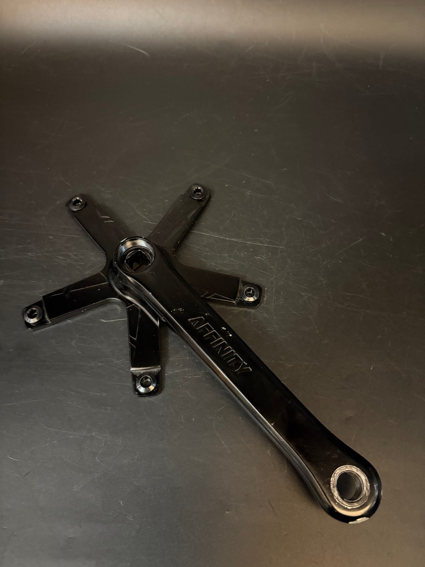 Affinity Track Pro Cranks Black 170mm