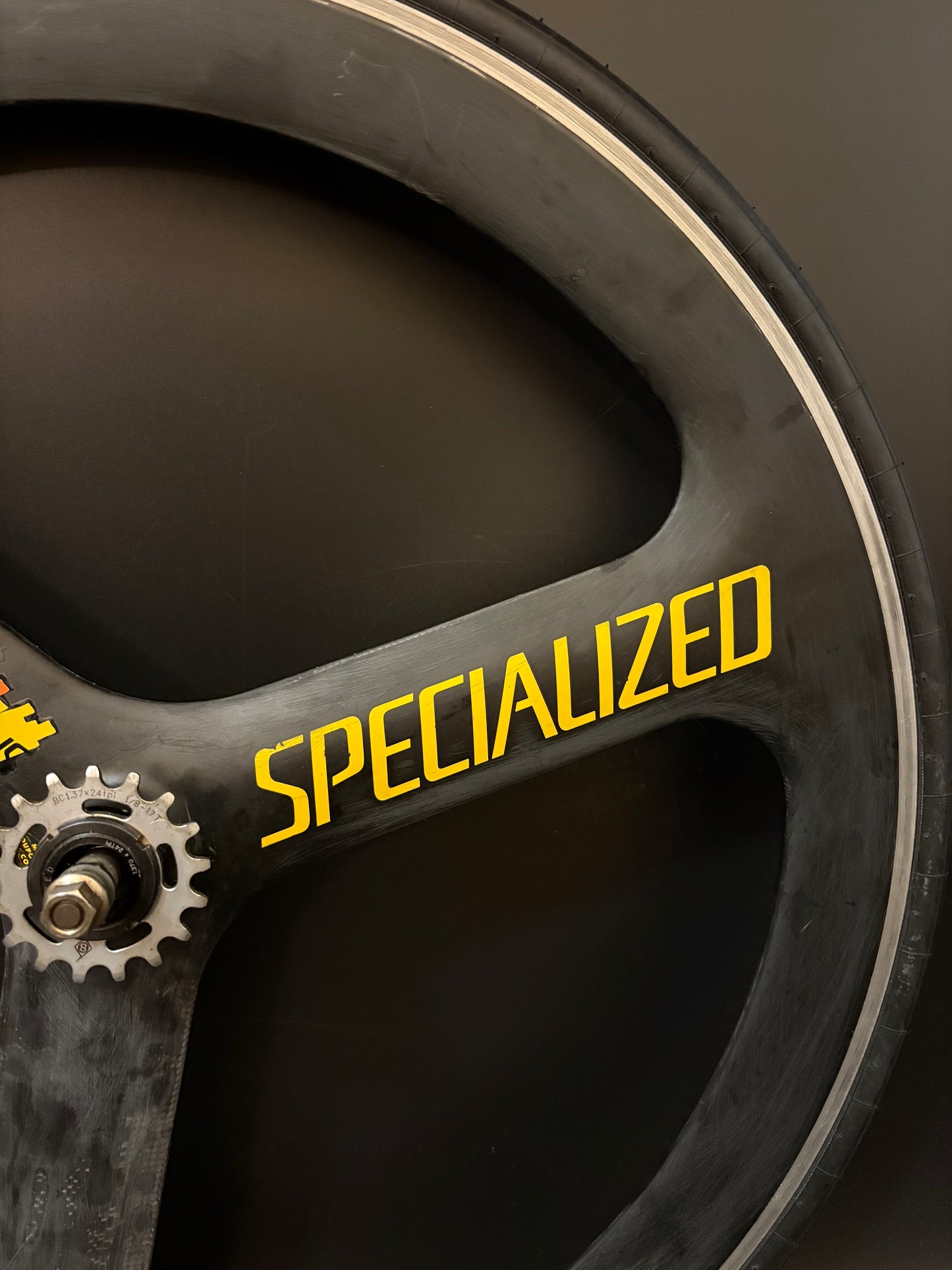 Specialized Tri Spoke Clincher Rear Wheel w/ Factory Adapter