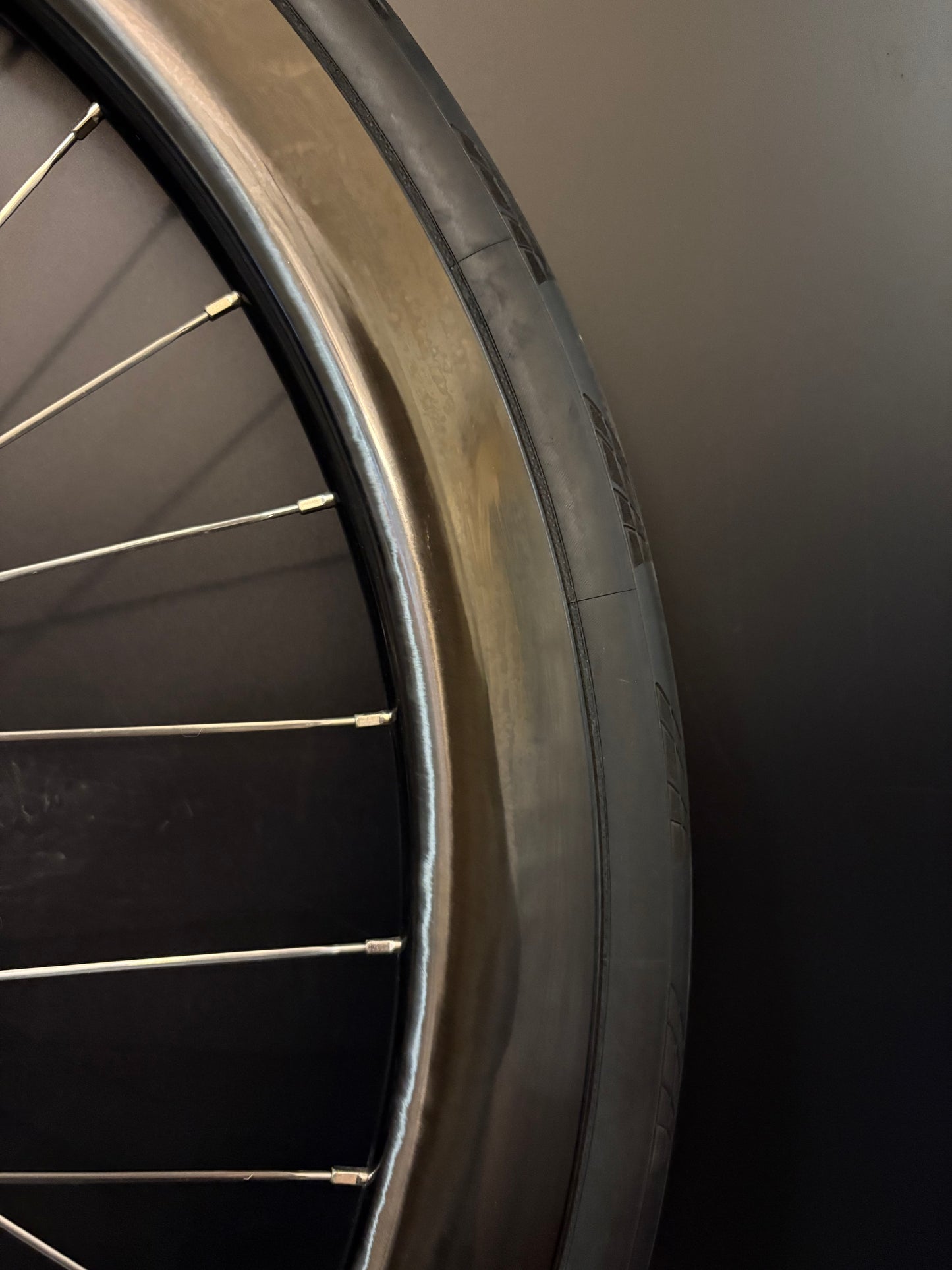 Track Lab Light Bicycle Custom Built Phil Wood Carbon Wheelset 32h