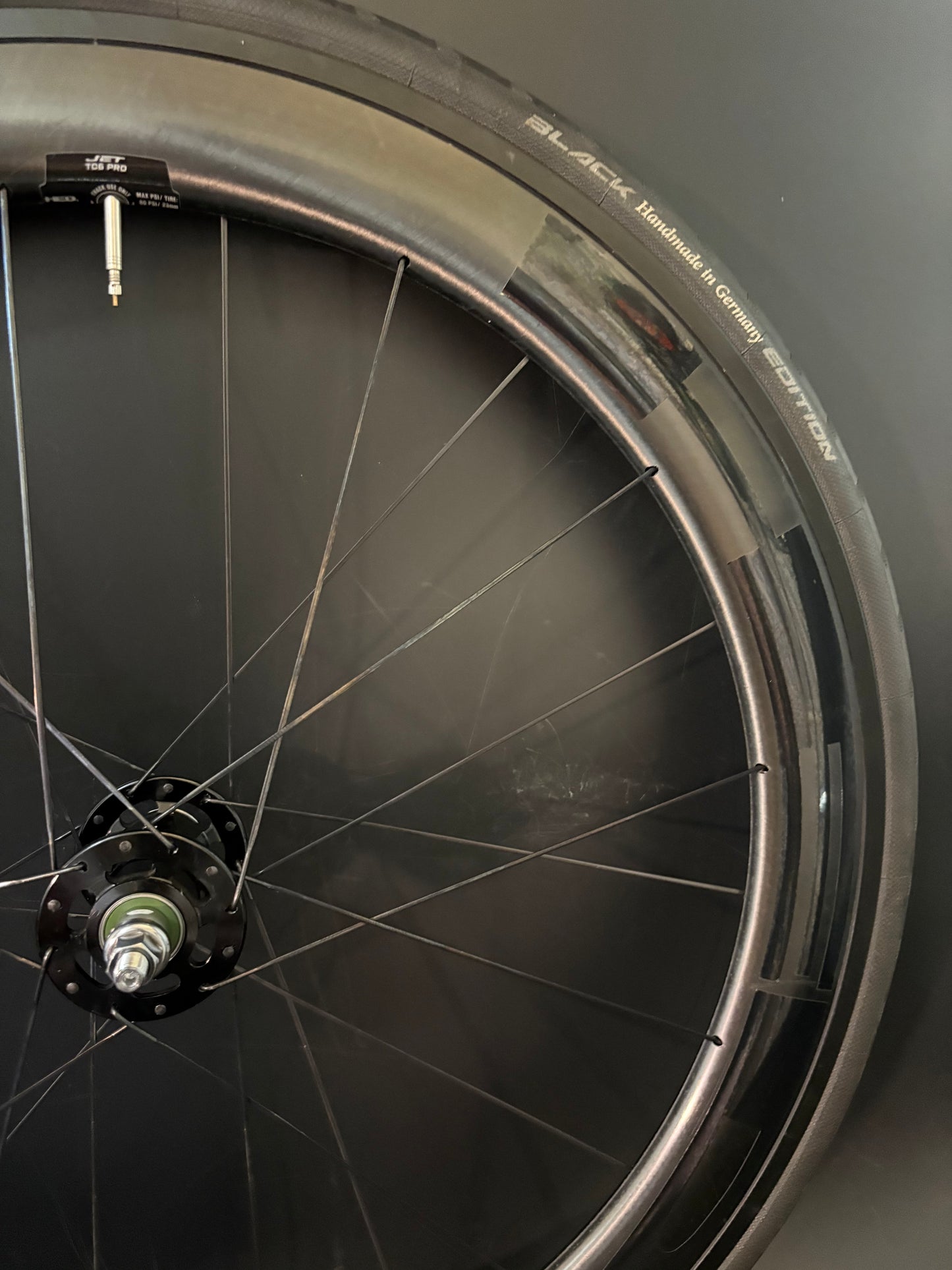 HED Jet TC6 Pro Rear Wheel Carbon Clincher 24h