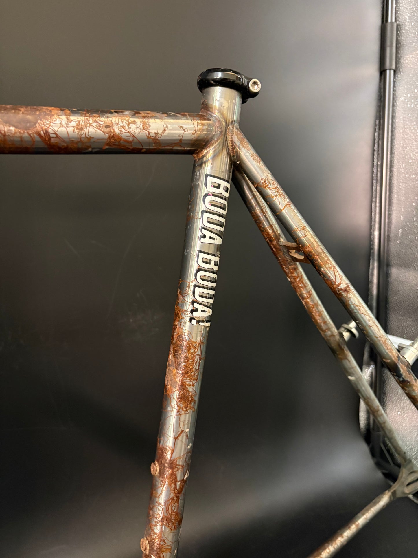 Chas’ Cinelli Mash Work Frameset Raw Prototype #1 55cm