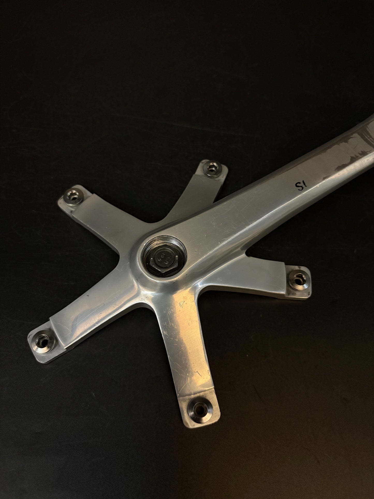 DAMAGED Sugino 75 Cranks Silver 170mm