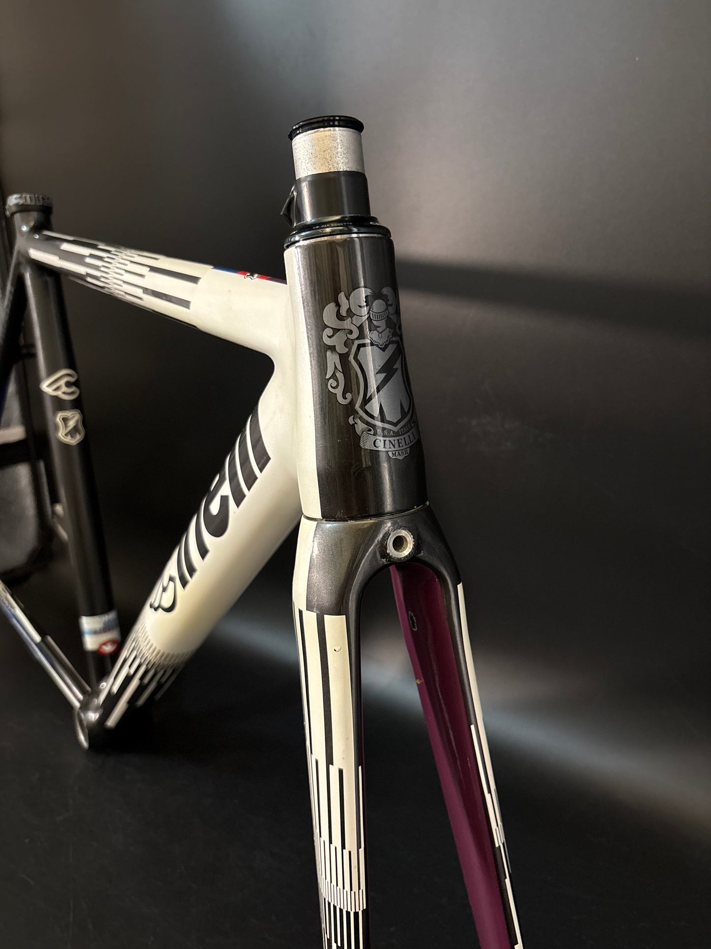 Cinelli Mash Parallax Frameset White 52cm