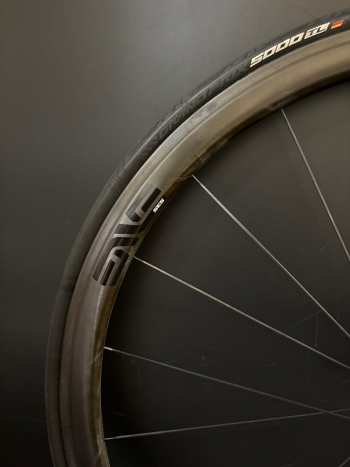 Enve SES 35mm Carbon Clincher Front Wheel Tubeless 20h