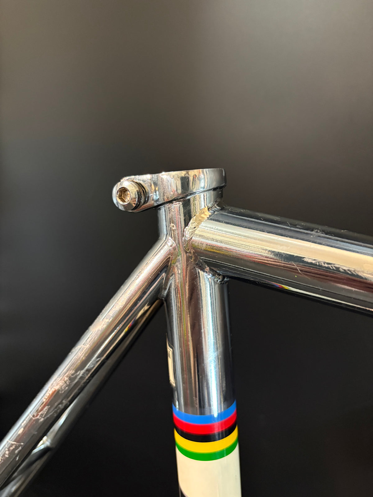 Bianchi Pista Frameset Chrome 59cm
