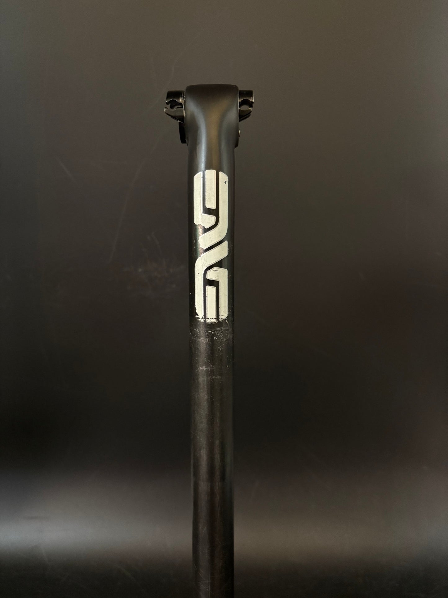 Enve White Logo Setback Seatpost Carbon 27.2 400mm
