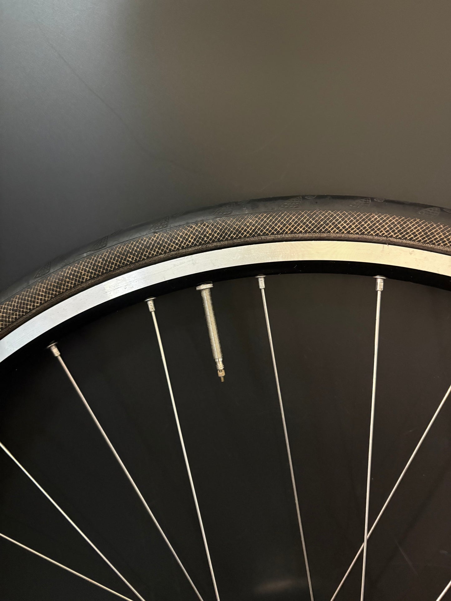 Mavic Open Pro Black / Dura Ace LF 7710 Wheelset 28h