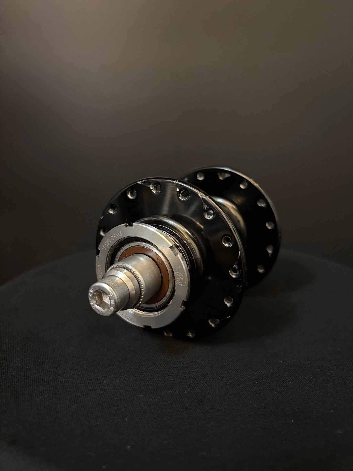 Phil Wood Rear Hub HF Black 32h Fixed/Free