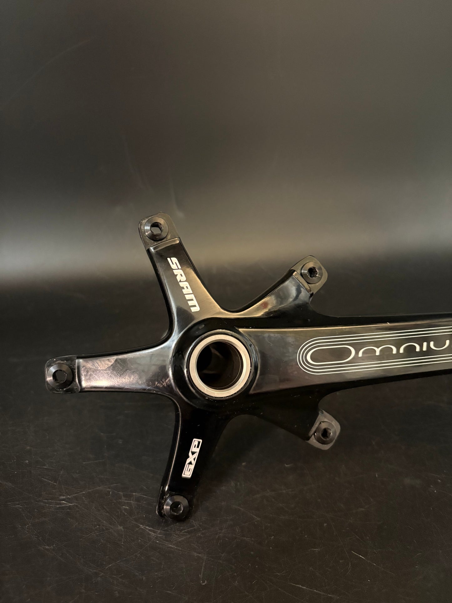 Sram Omnium Cranks Black 165mm