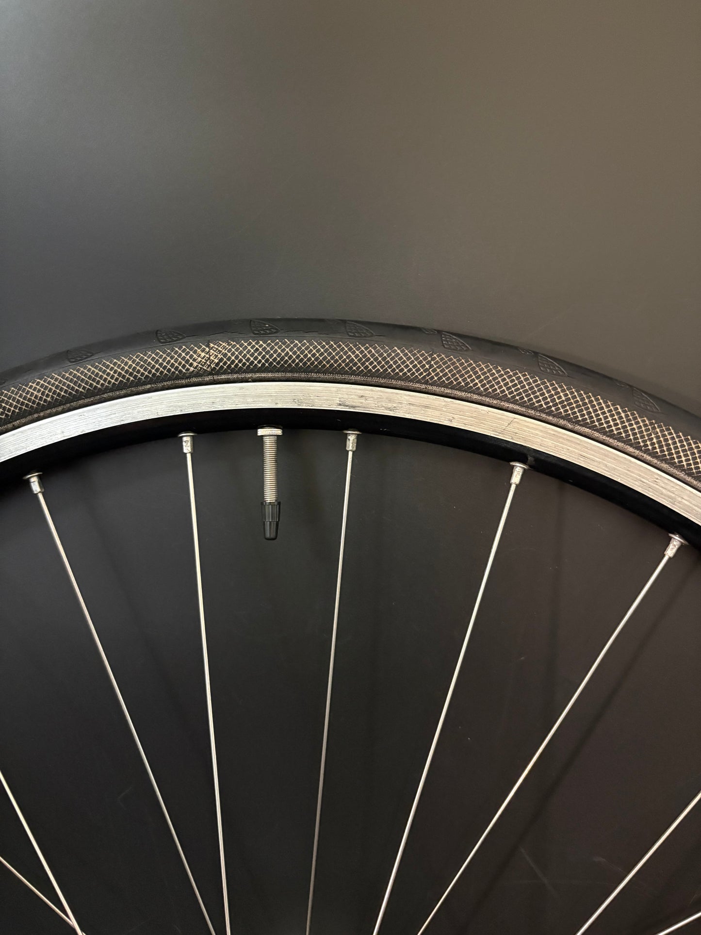 Mavic Open Pro Black / Dura Ace LF 7710 Wheelset 28h