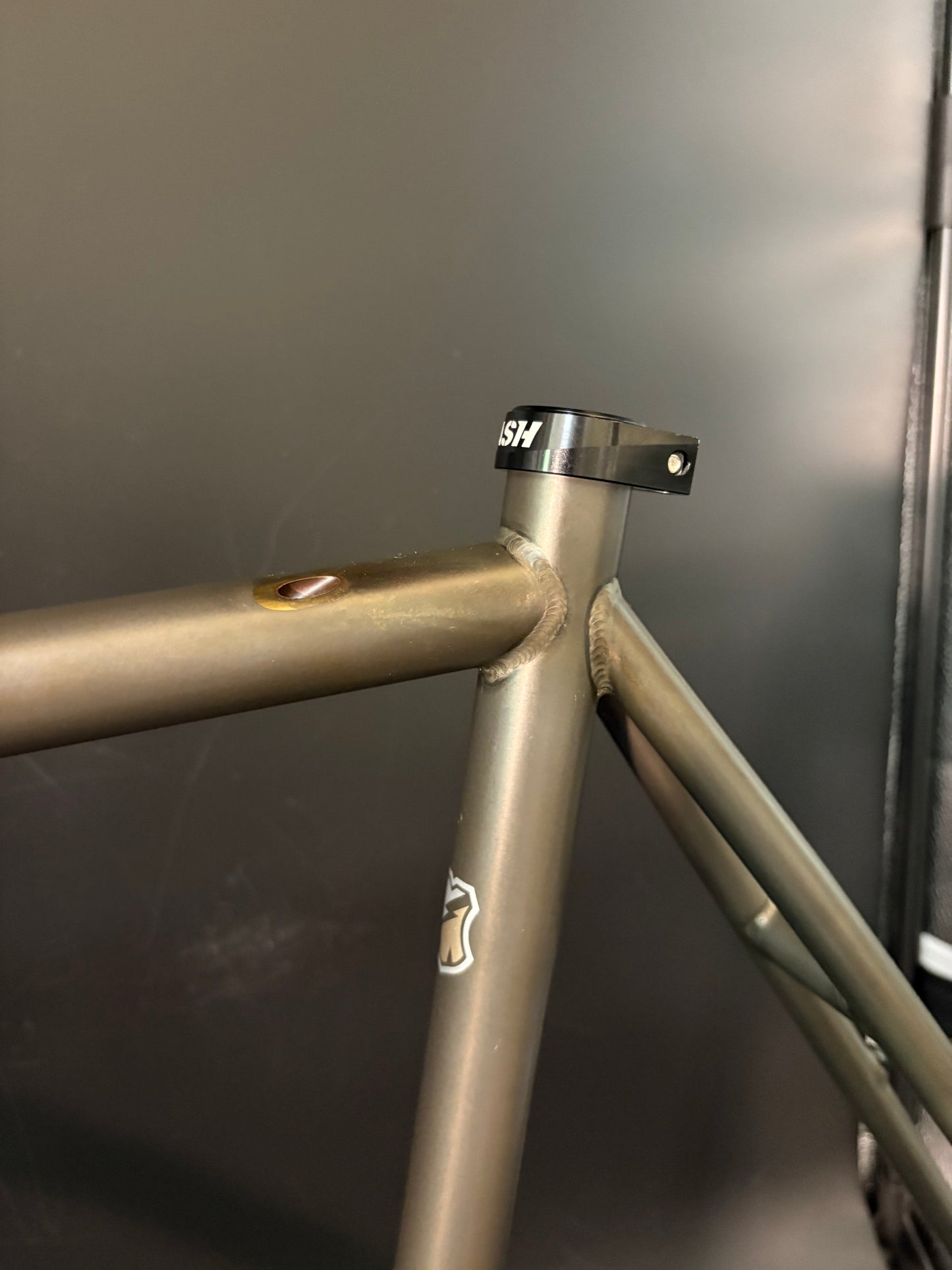 Mash Steel Frameset Raw 55cm