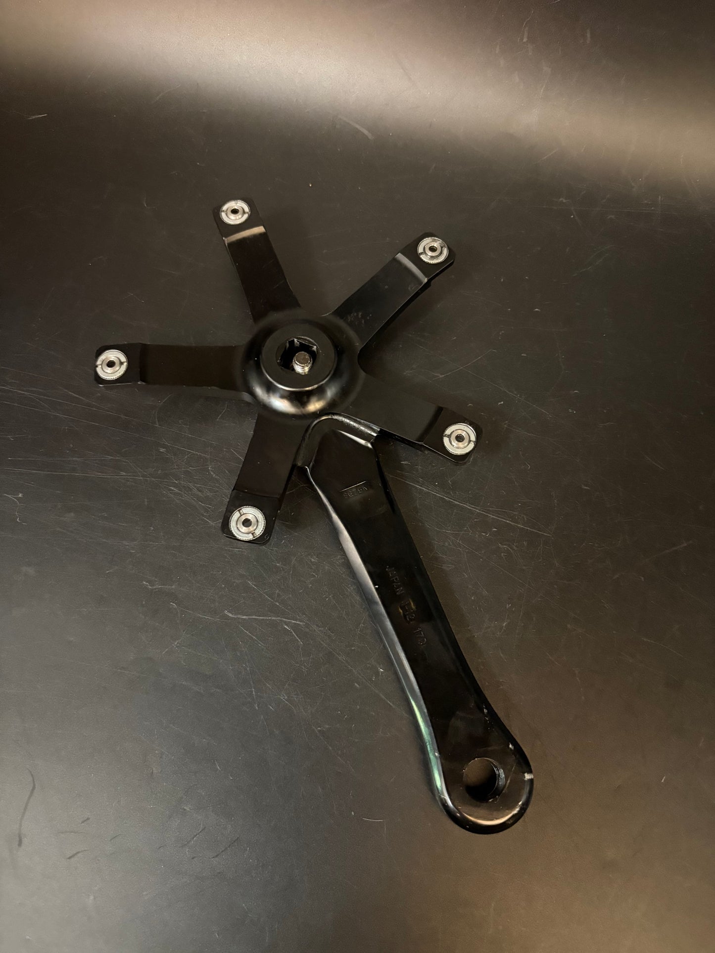 Sugino 75 Cranks Black 170mm