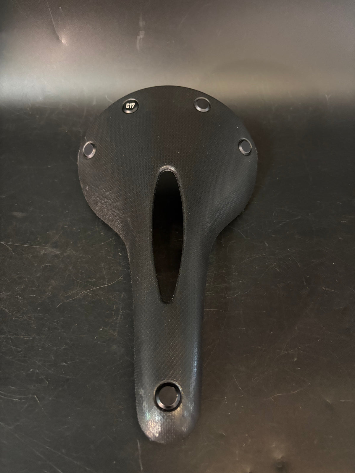 Brooks C17 Carved Saddle Black