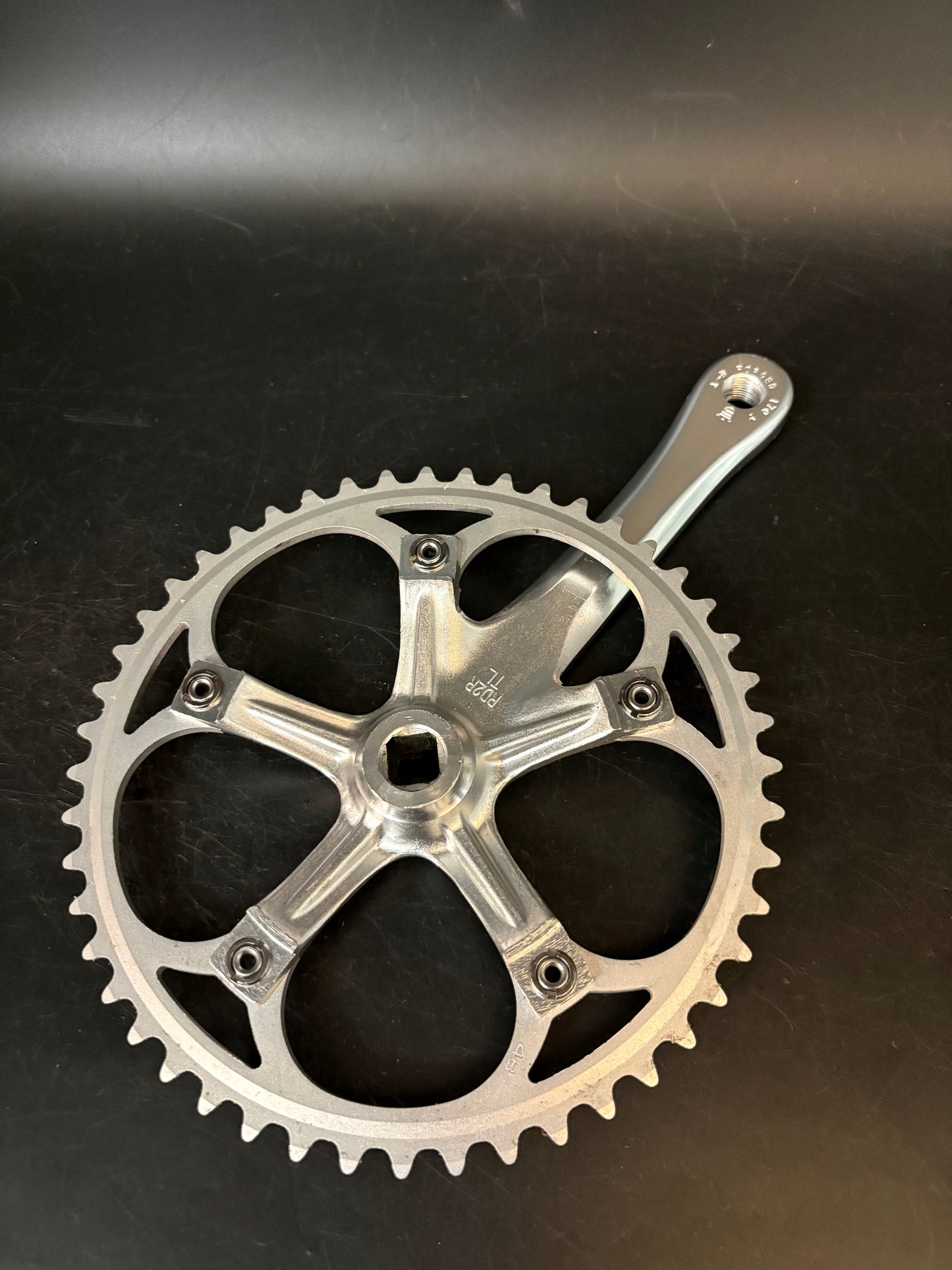 Sugino Messenger Crankset Silver 170mm 48t 130bcd
