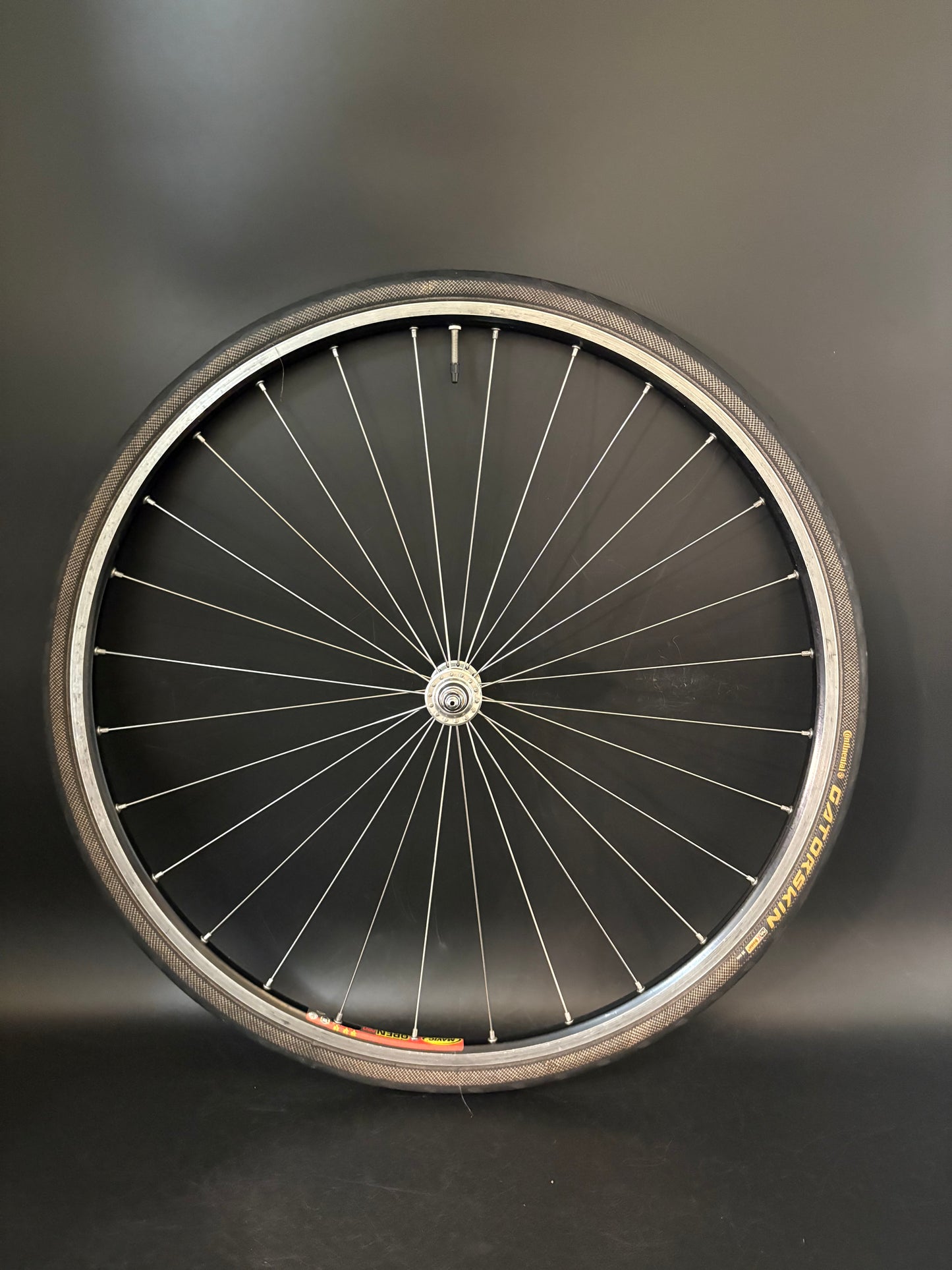 Mavic Open Pro Black / Dura Ace LF 7710 Wheelset 28h