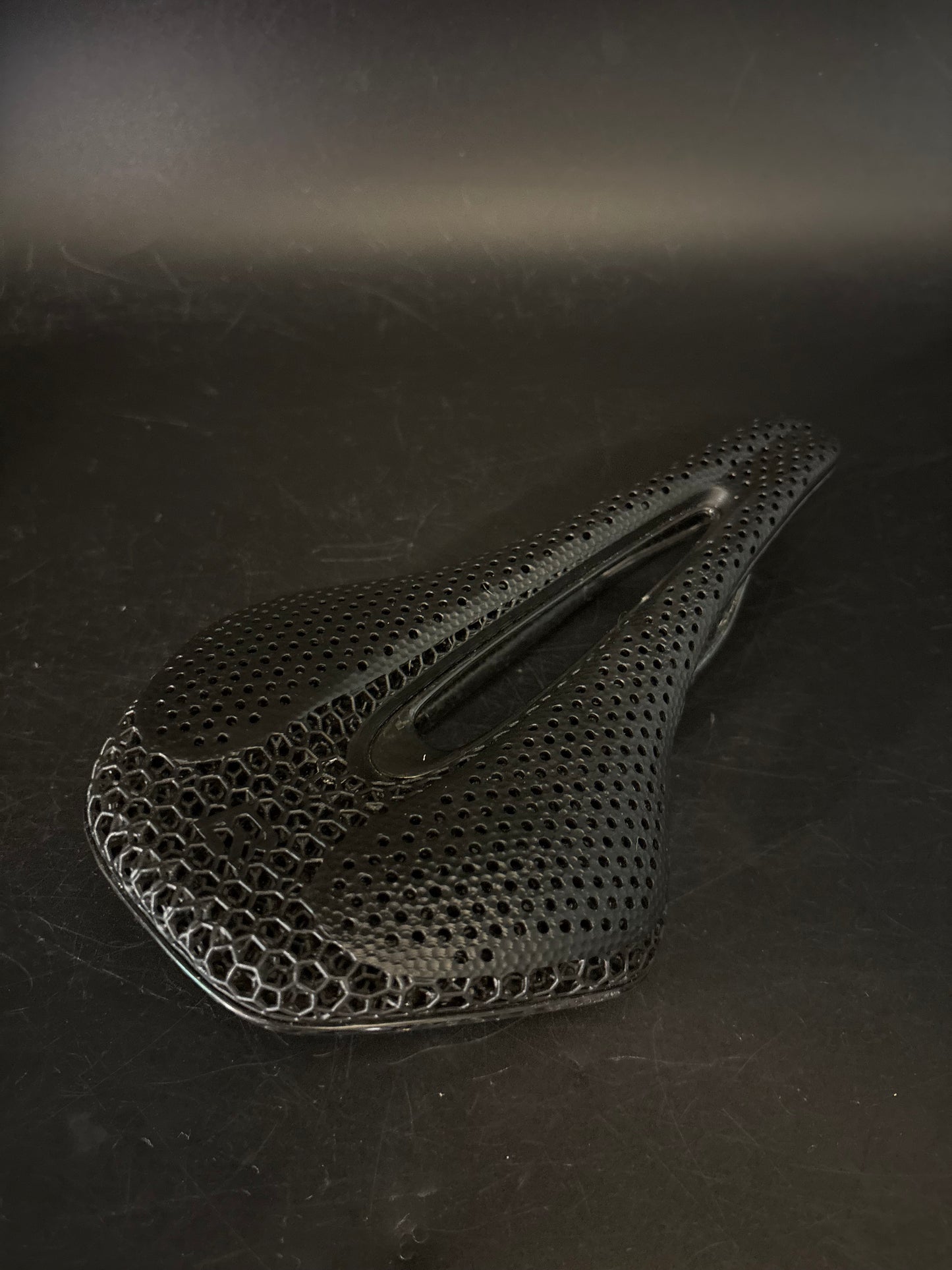Ryet 3D Print Saddle Black Carbon