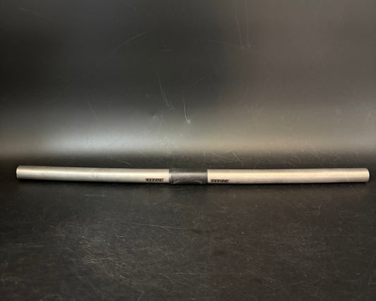 Titec Straight Handlebar Titanium 550mm 25.4