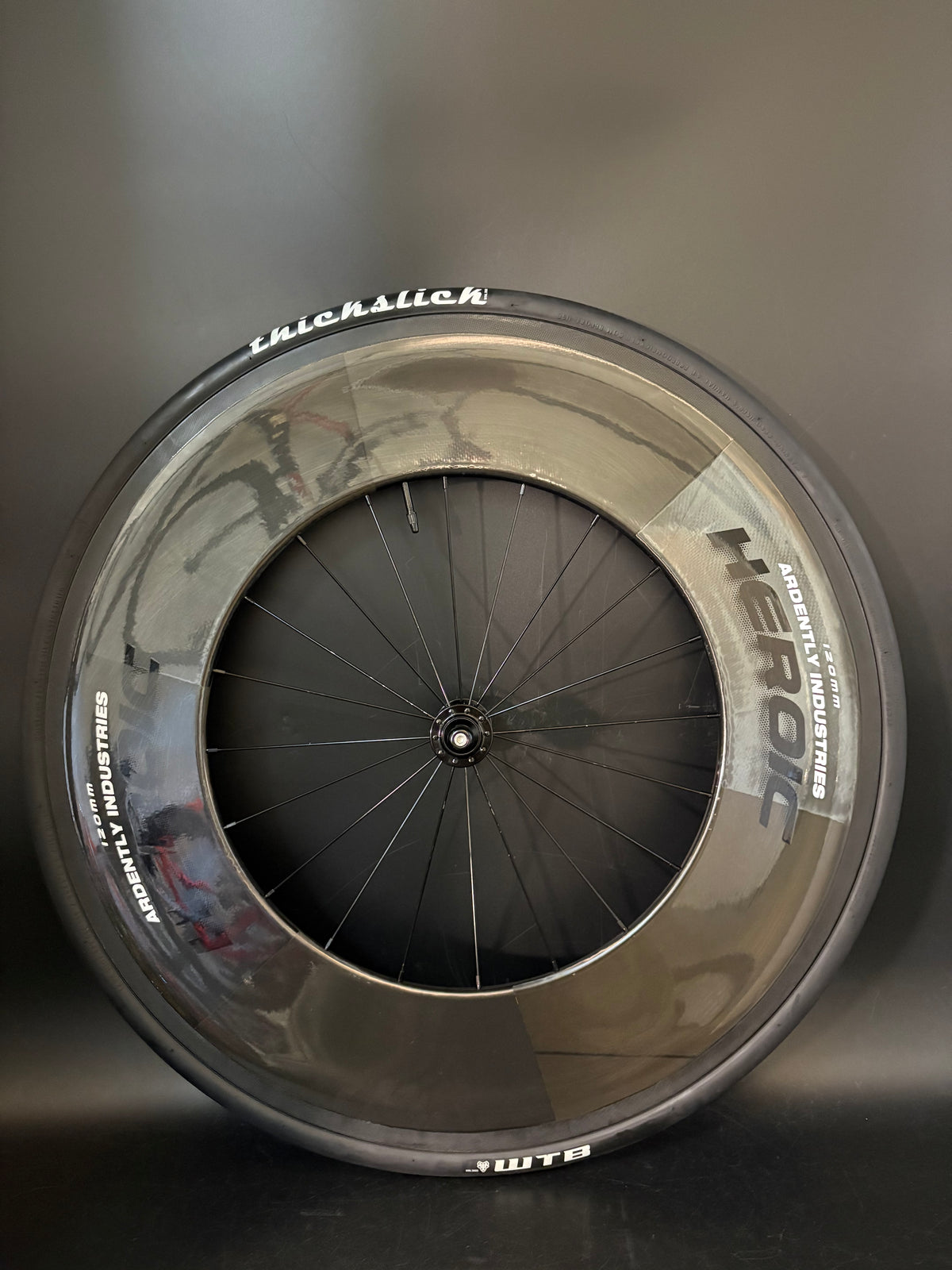 Ardently Heroic Wheelset 120mm Carbon Clincher 20/24h