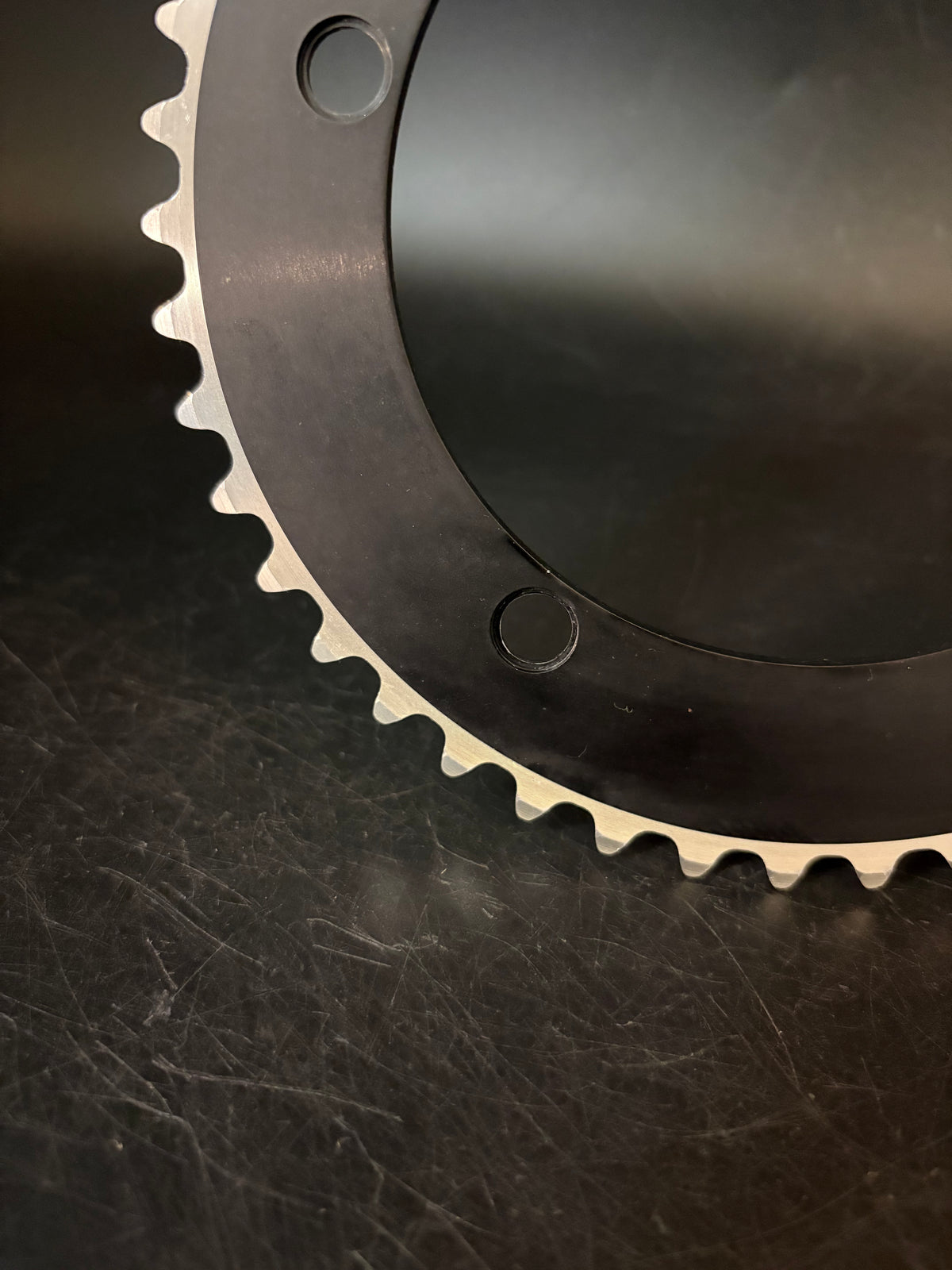 Sugino Messenger Chainring Black 44t 130bcd