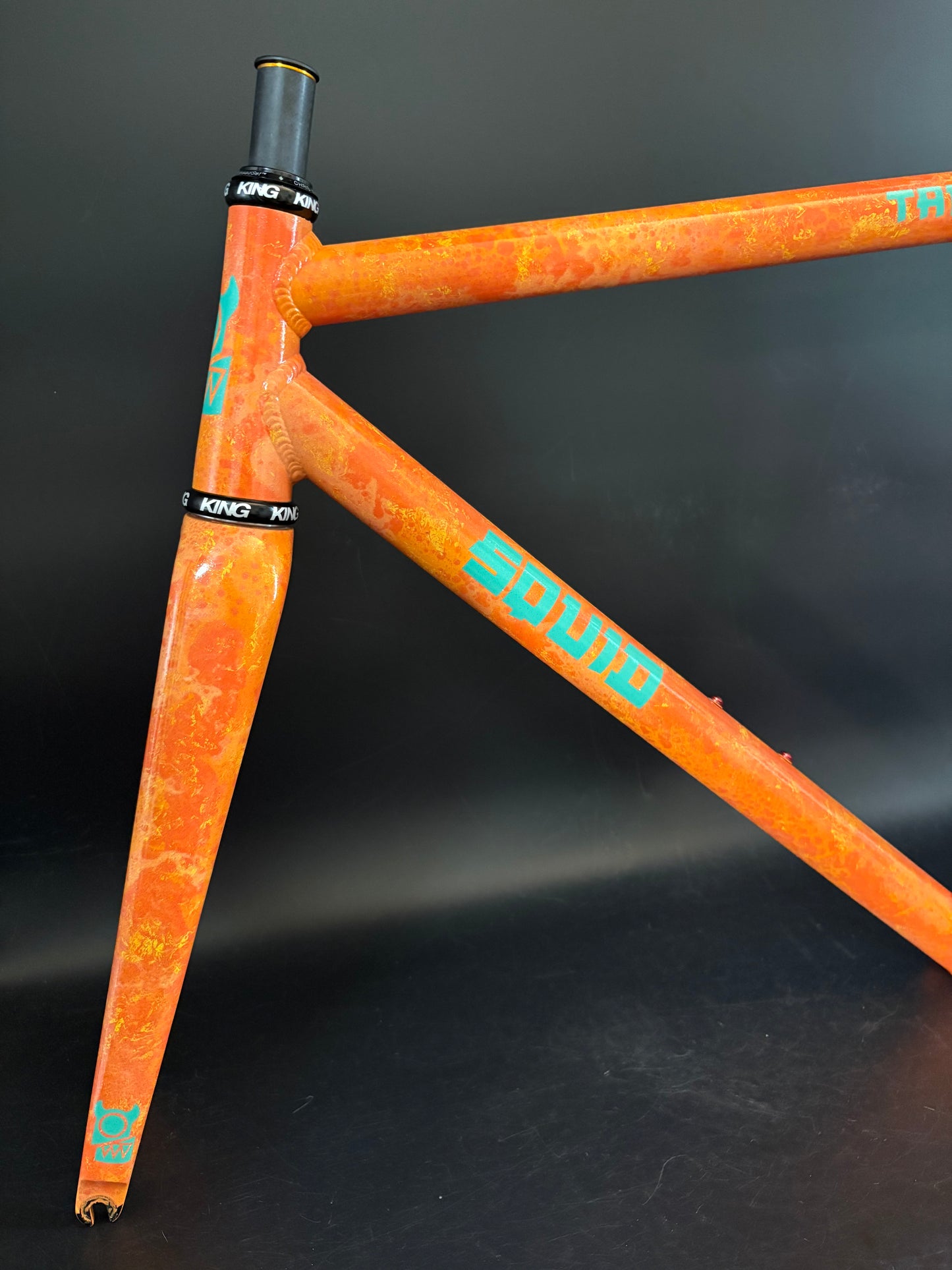 Squid Tarckwondo Frameset Orange 56cm Large