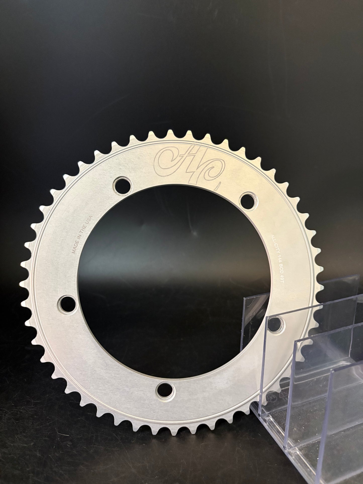 All City Chainring Silver 49t
