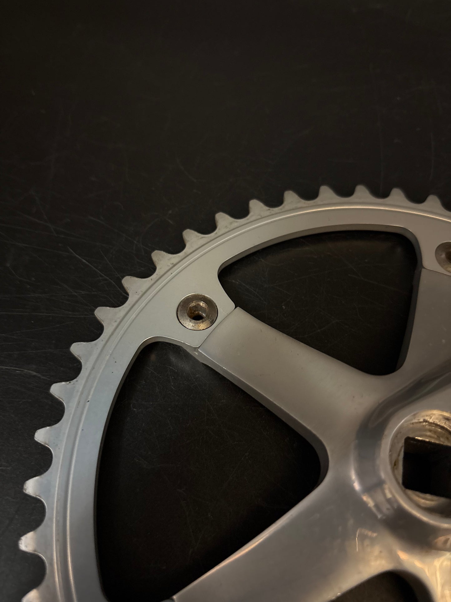 Sugino 75 Crankset Silver 170mm 47t