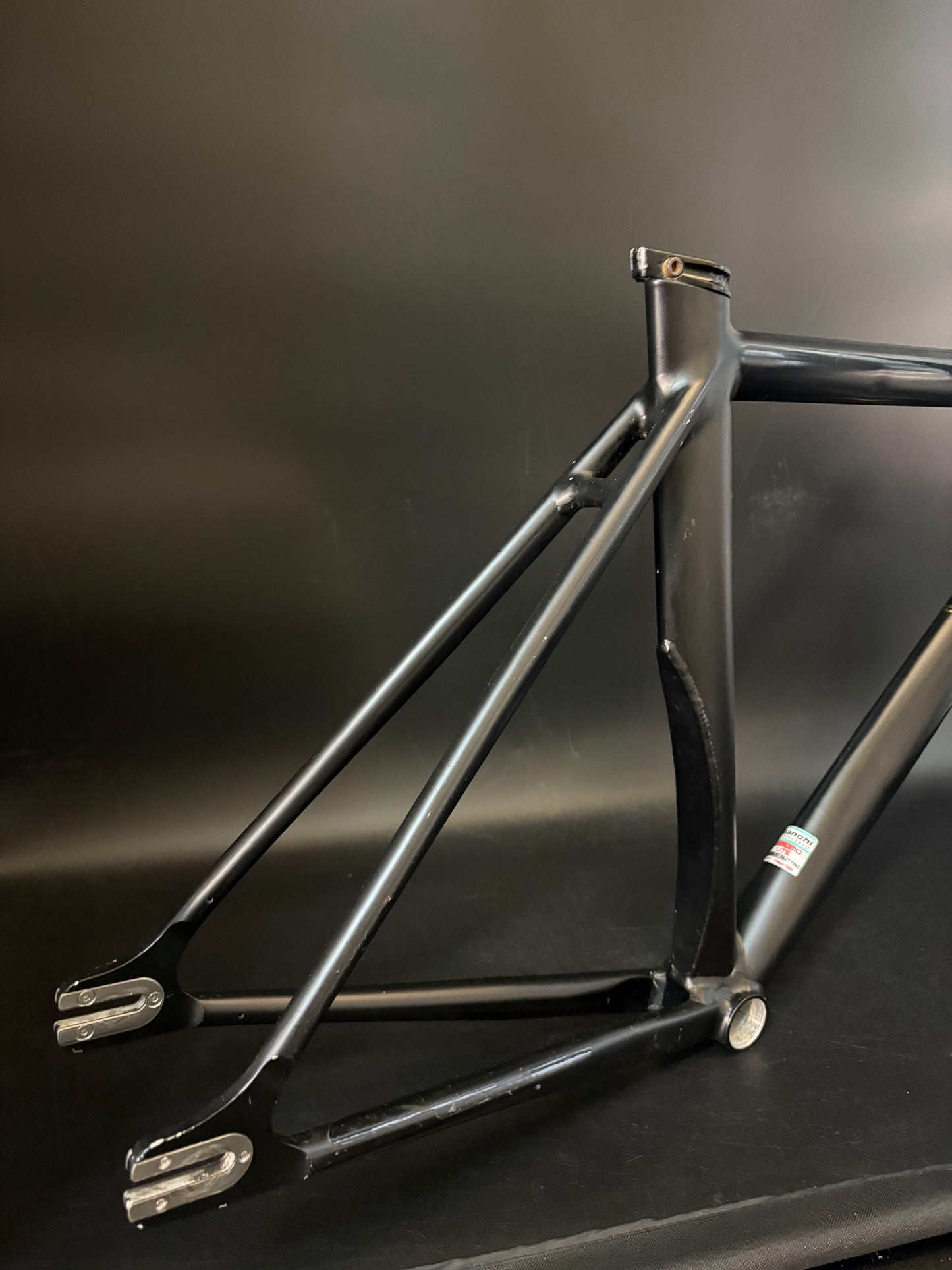 Bianchi Super Pista Frameset Black 49cm