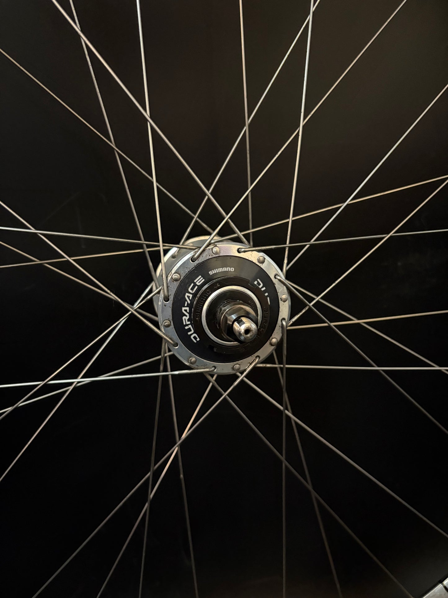 H Plus Son Archetype Silver / Dura Ace 7600 Wheelset 32h