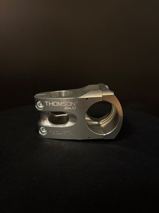 Thomson X4 Stem Silver 40mm 31.8 0deg