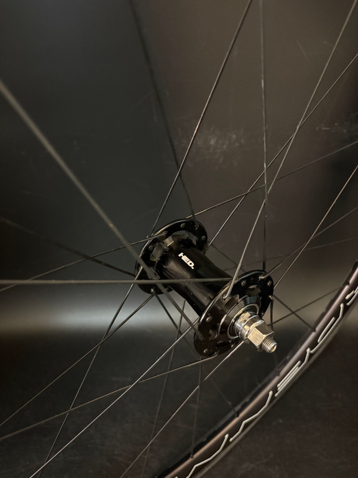 HED Ardennes Track Wheelset Black 24h
