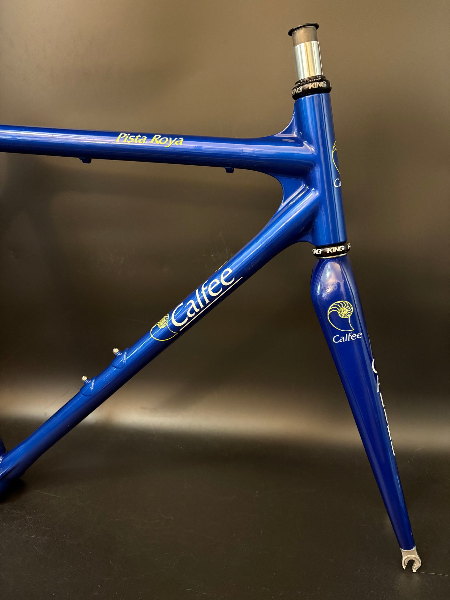 Calfee Pista Roya Carbon Frameset Blue 56cm