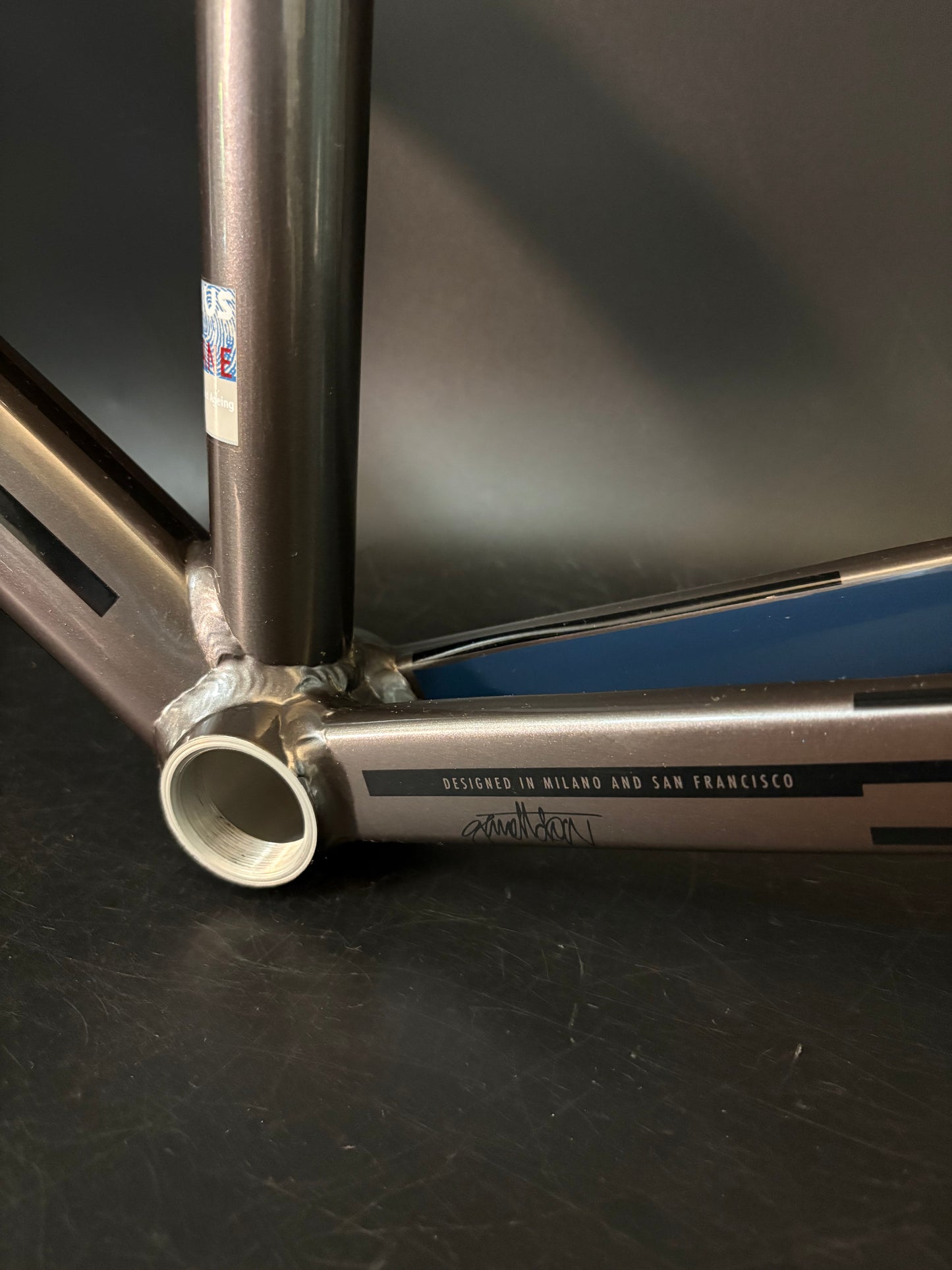 Cinelli Mash Parallax Frameset Black 50cm