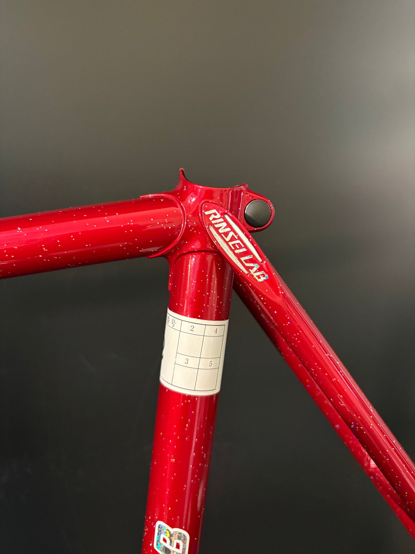 Rinsei Lab NJS Frameset Red 57cm ST 56cm TT