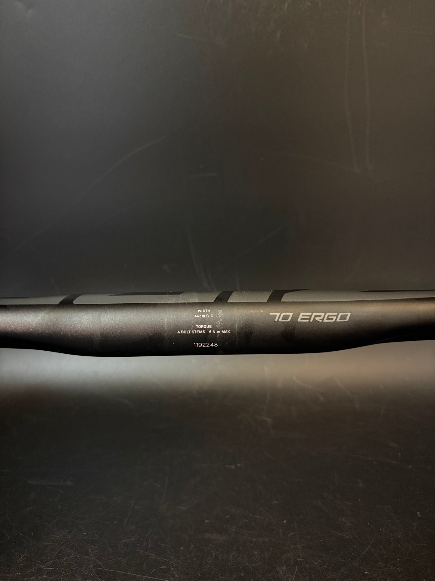 Zipp 70 Ergo Drop Handlebar Black 44cm 31.8
