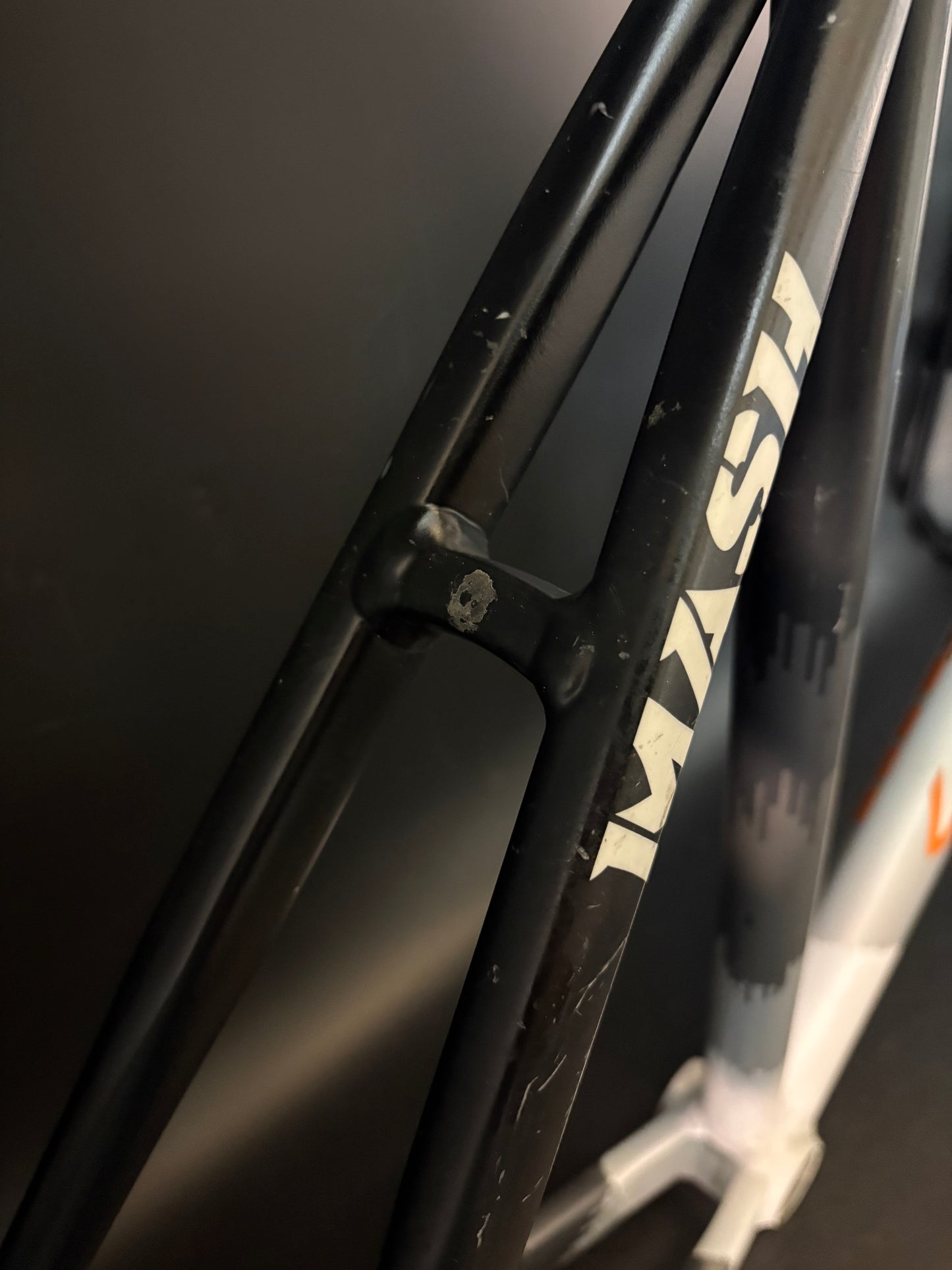 Cinelli Mash Histogram Frameset Black/Orange 53cm Medium