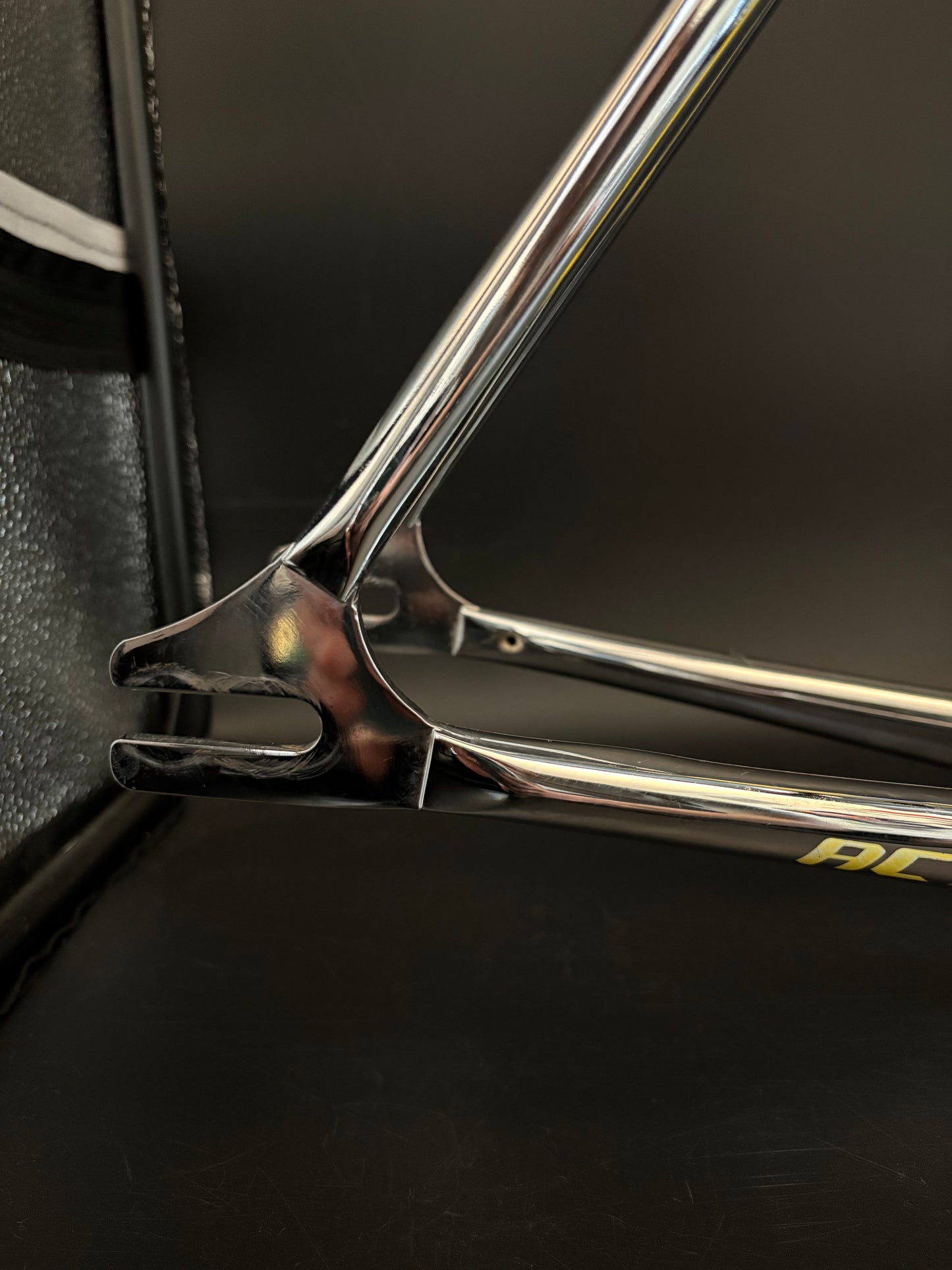 Look AC 364 Frameset Heritage Yellow/Chrome Small