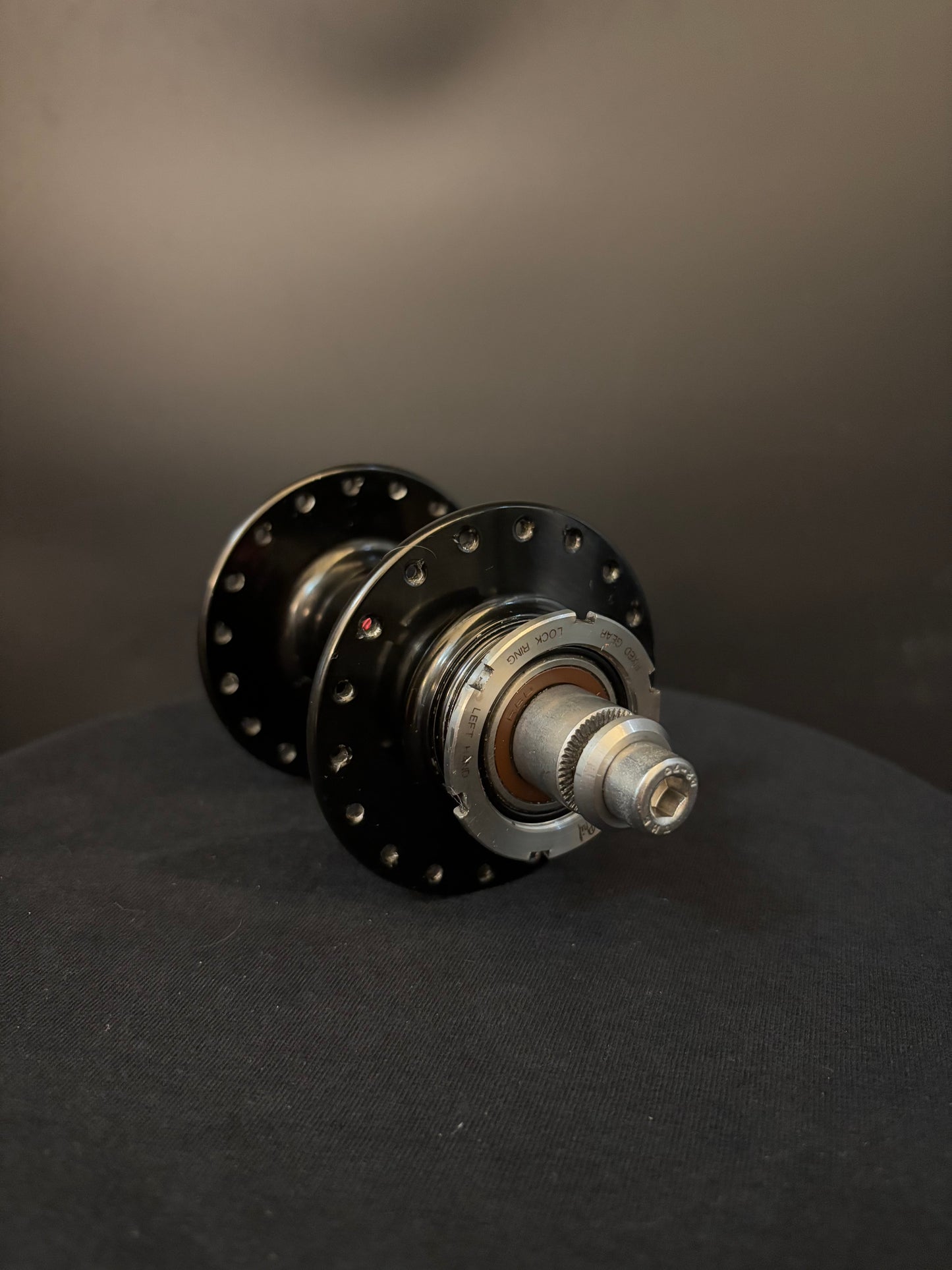 Phil Wood HF Rear Hub Black 32h Fixed/Fixed