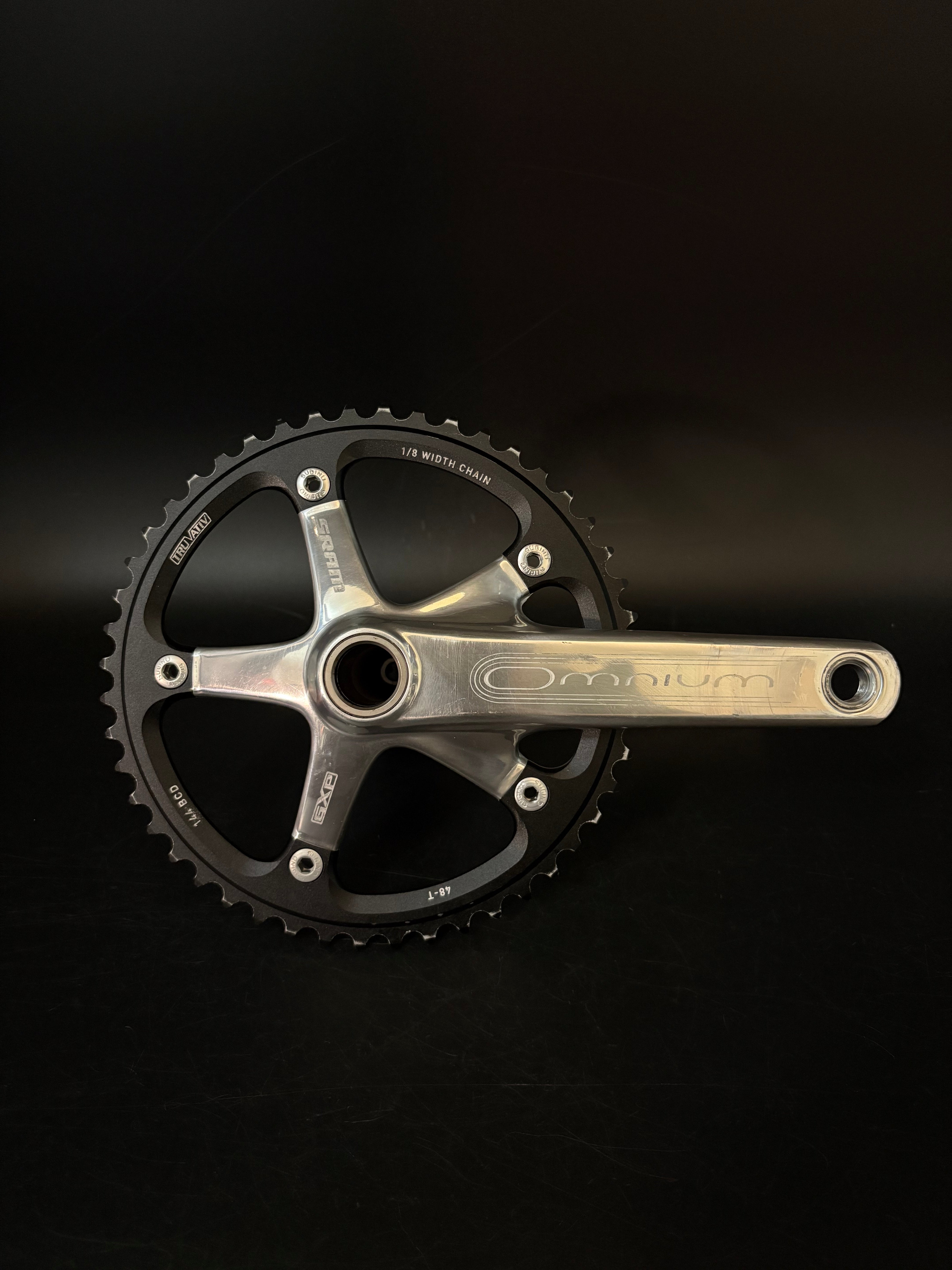 ルーメル　sram omniumクランク　thomsonステム SRAM Omnium Track Crankset Arms 48T Chainring | Tree Fort Bikes